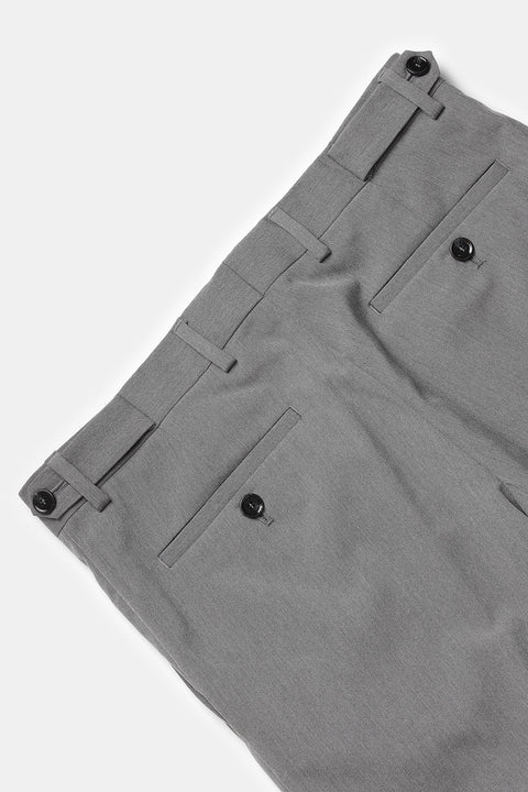 Slim Fit Classic Pants Gray