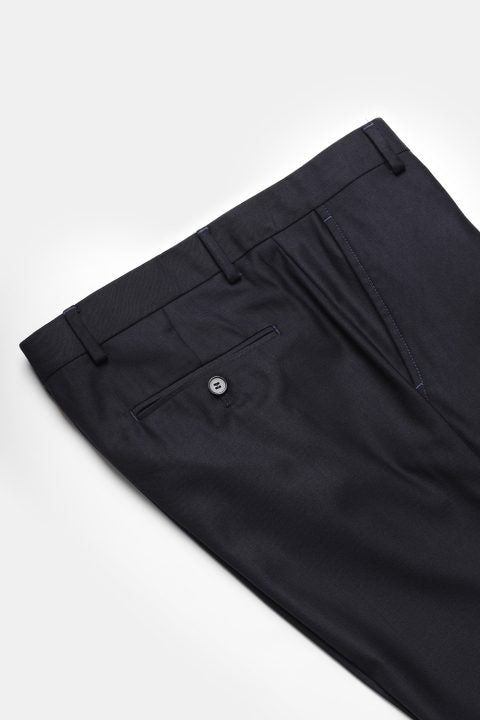 Regular Fit Classic Pants Dark Blue