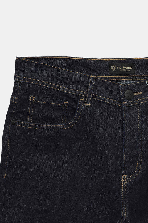 Slim Fit Trousers Jeans Dark Blue