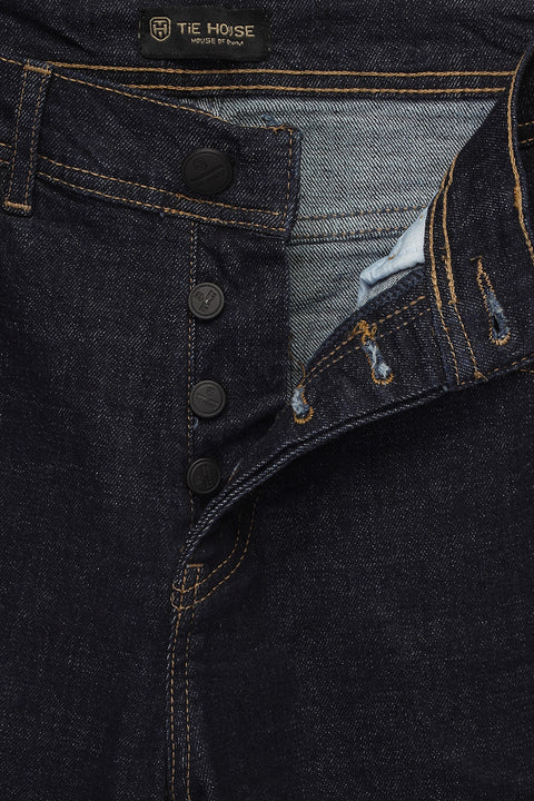 Slim Fit Trousers Jeans Dark Blue