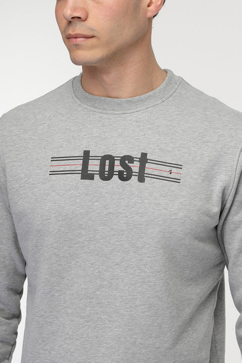 Regular Fit Sweat Shirt Gray
