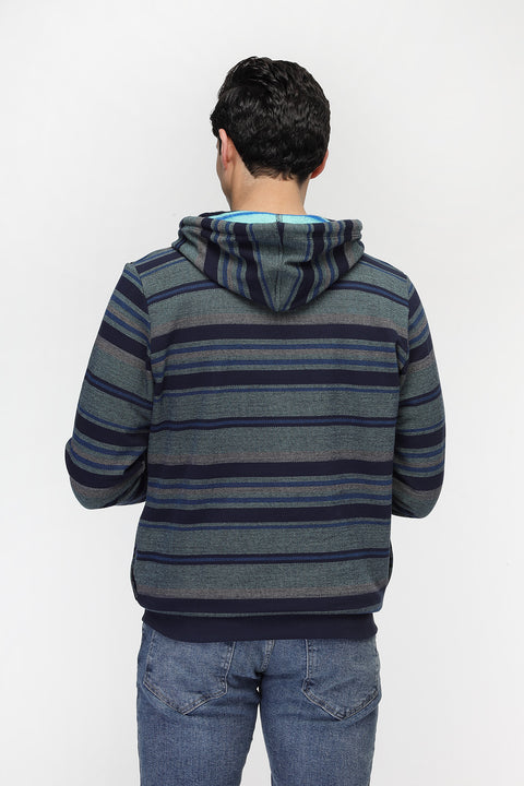 Regular Fit Sweat Shirt Blue