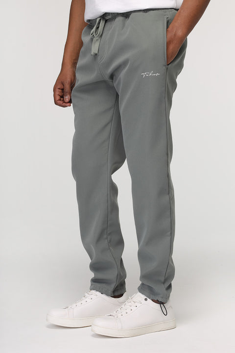 Slim Fit Sweat Pants Light Green