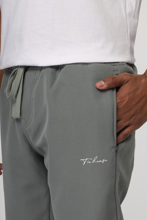 Slim Fit Sweat Pants Light Green