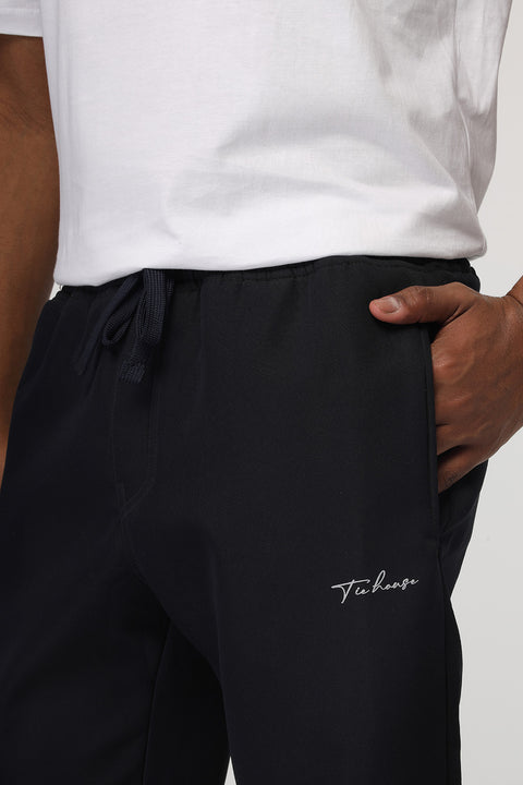 Slim Fit Sweat Pants Dark Blue