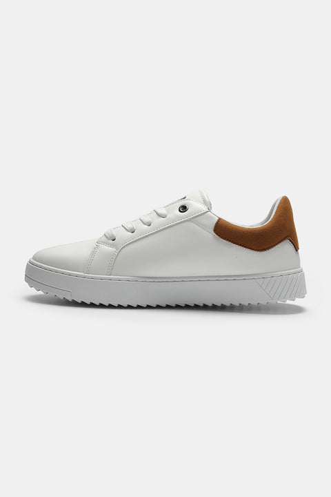 Casual Leather Shoes White