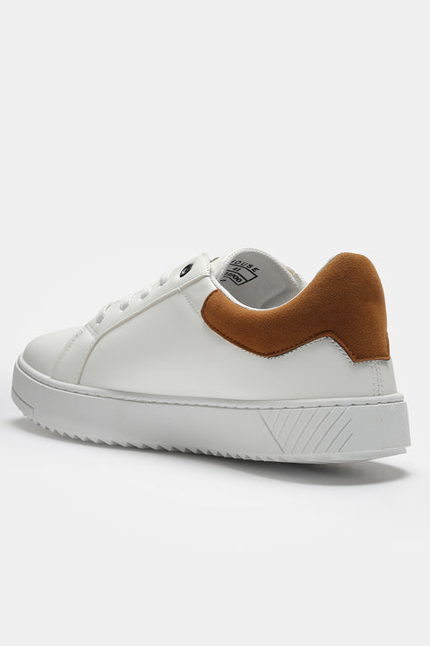 Casual Leather Shoes White