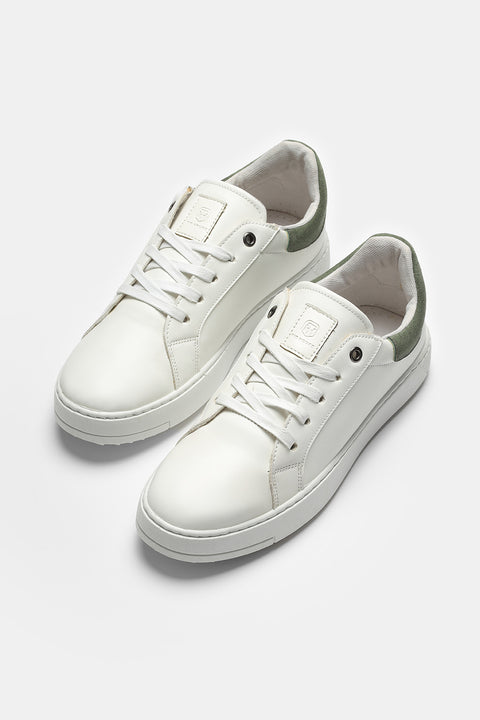 Casual Leather Shoes White