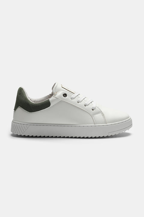Casual Leather Shoes White