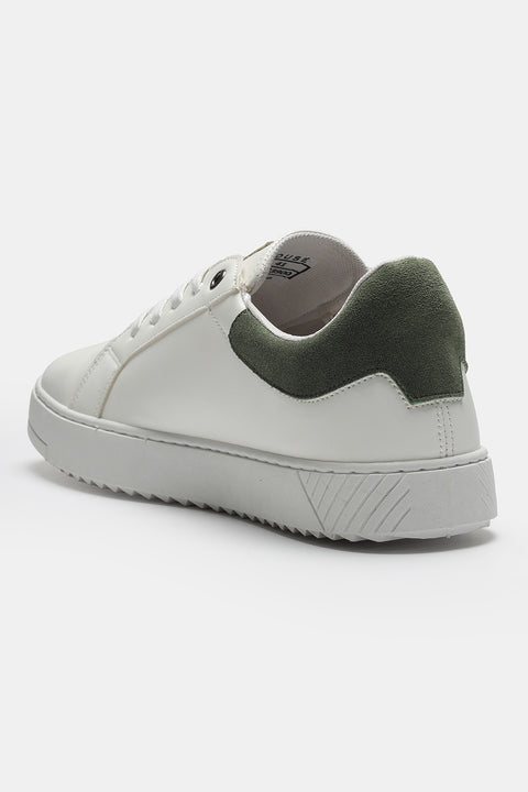 Casual Leather Shoes White