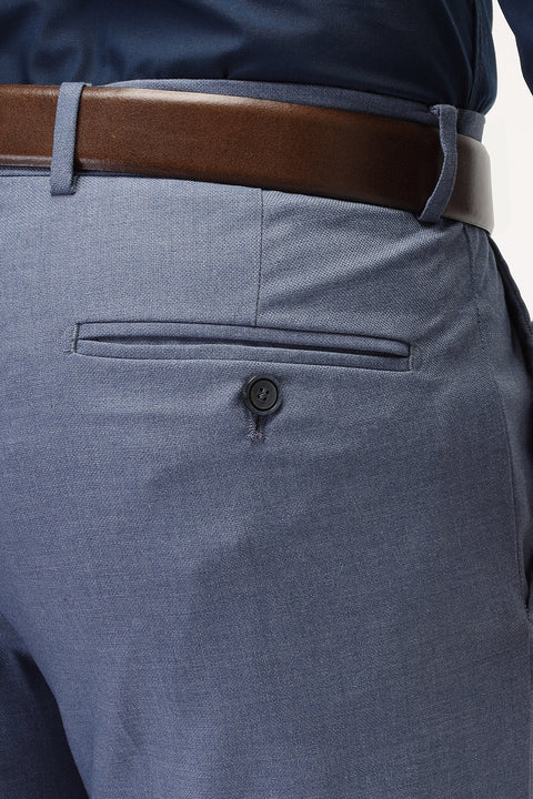 Slim Fit Classic Pants Blue