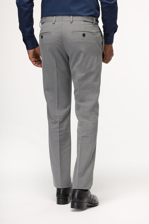 Slim Fit Classic Pants Gray