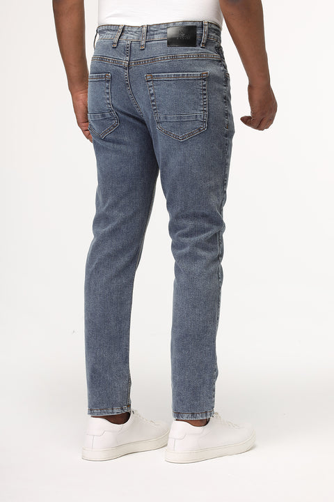 Slim Fit Trousers Jeans Blue