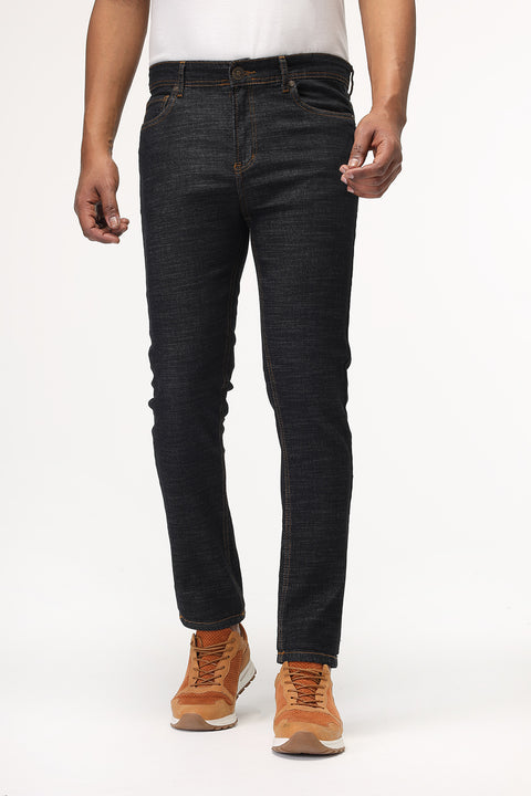 Slim Fit Trousers Dark Blue