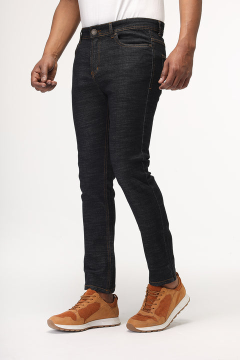 Slim Fit Trousers Dark Blue