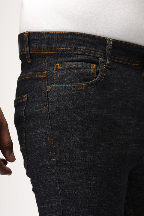 Slim Fit Trousers Dark Blue