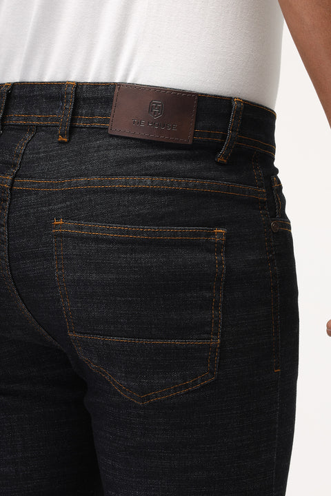 Slim Fit Trousers Dark Blue