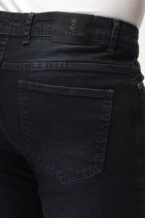 Slim Fit Trousers Dark Blue