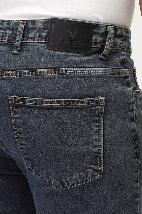 Slim Fit Trousers Gray