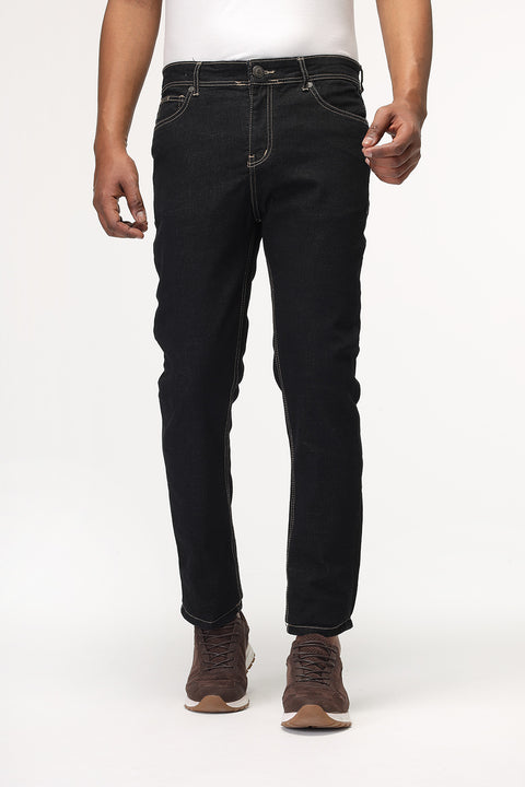Slim Fit Trousers Dark Blue