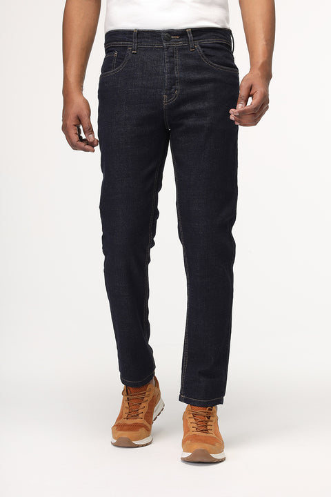 Slim Fit Trousers Jeans Dark Blue