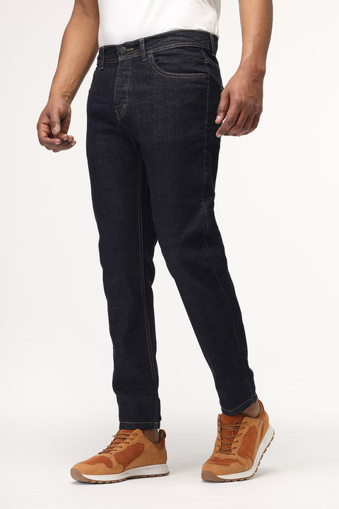 Slim Fit Trousers Jeans Dark Blue