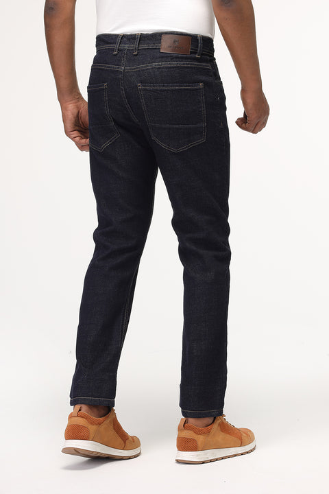 Slim Fit Trousers Jeans Dark Blue