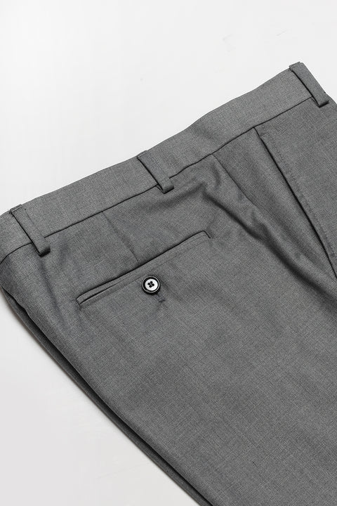 Regular Fit Classic Pants Gray