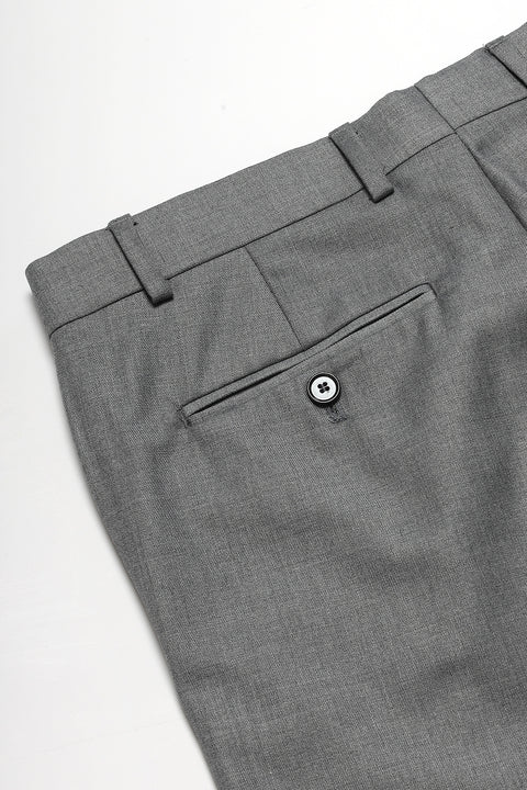 Regular Fit Classic Pants Gray