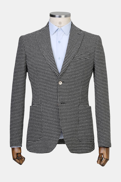 Slim Fit Blazer Gray