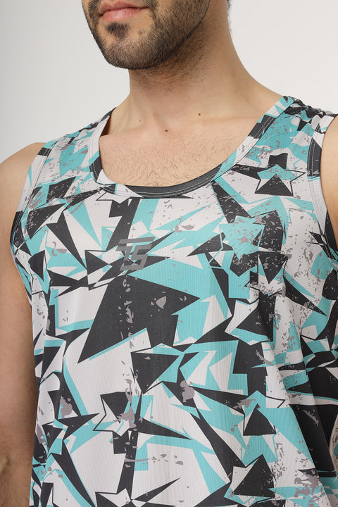 Regular Fit Sports T-Shirt Turquoise