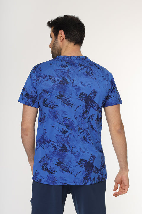 Regular Fit Sports T-Shirt Blue