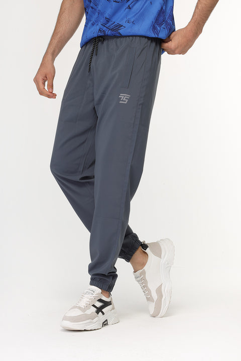 Regular Fit Sports Pants Gray
