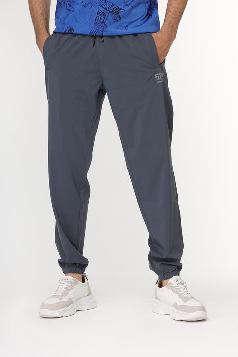 Regular Fit Sports Pants Gray