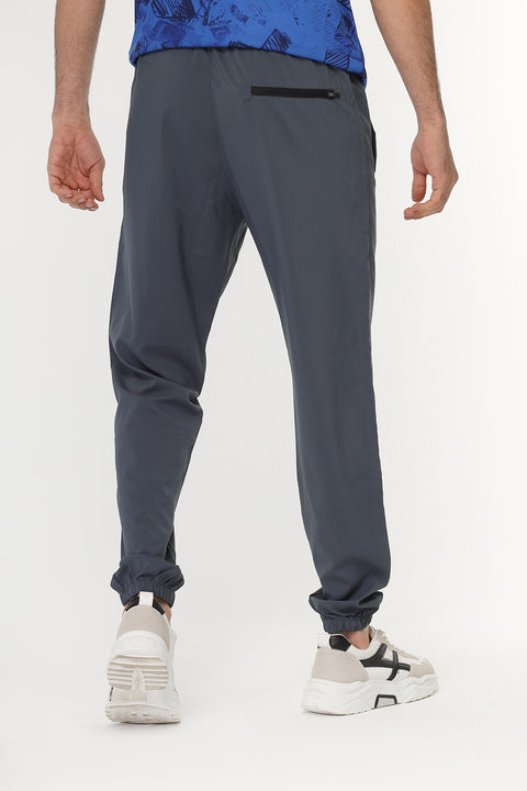 Regular Fit Sports Pants Gray