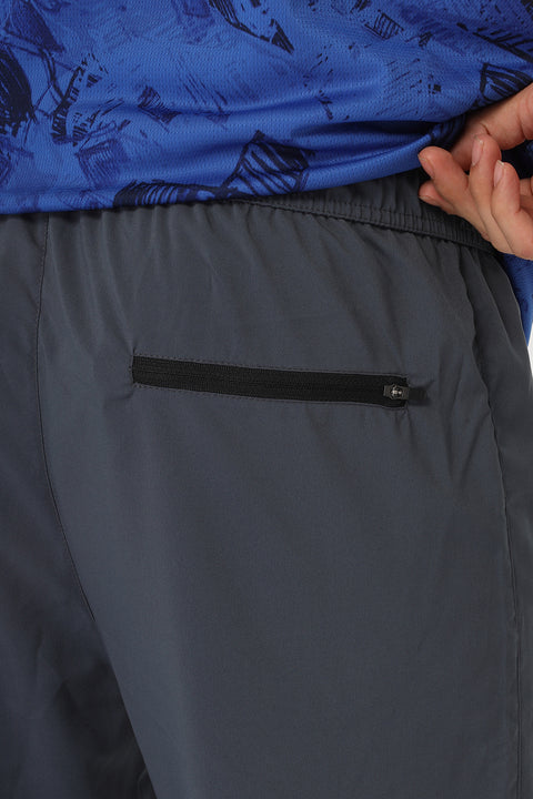 Regular Fit Sports Pants Gray
