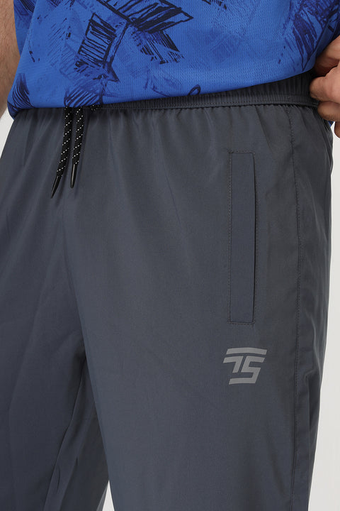Regular Fit Sports Pants Gray