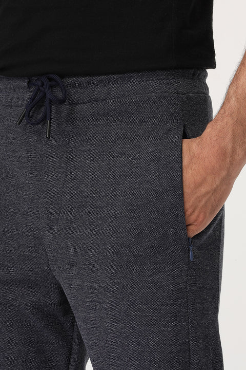 Regular Fit Sweat Pants Dark Blue