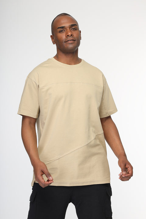 Regular Fit T-Shirt Beige