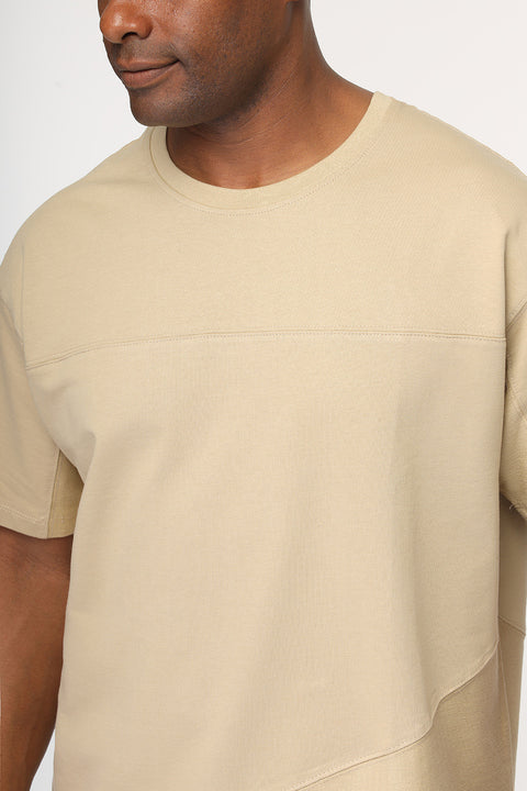 Regular Fit T-Shirt Beige
