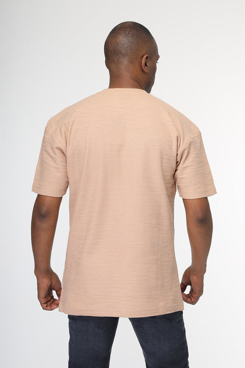 Over Size T-Shirt Beige