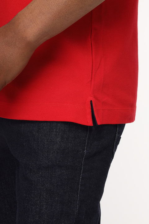 Polo Shirt Regular Fit Red