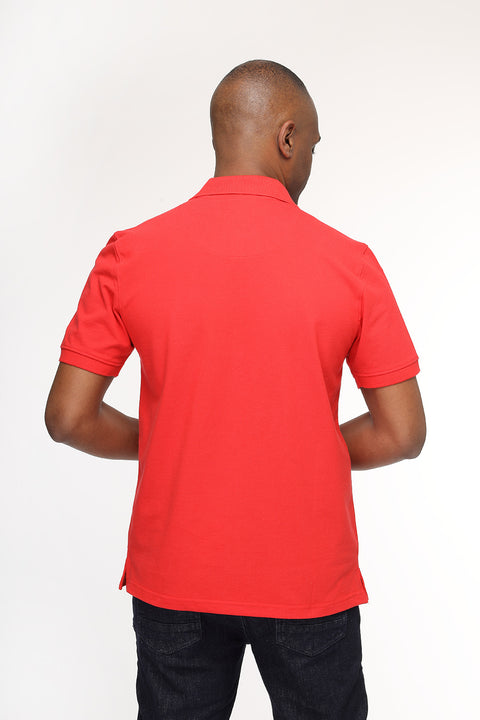 Polo Shirt Regular Fit Red