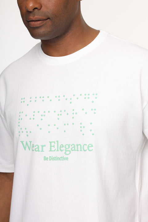 Over Size T-Shirt Off White