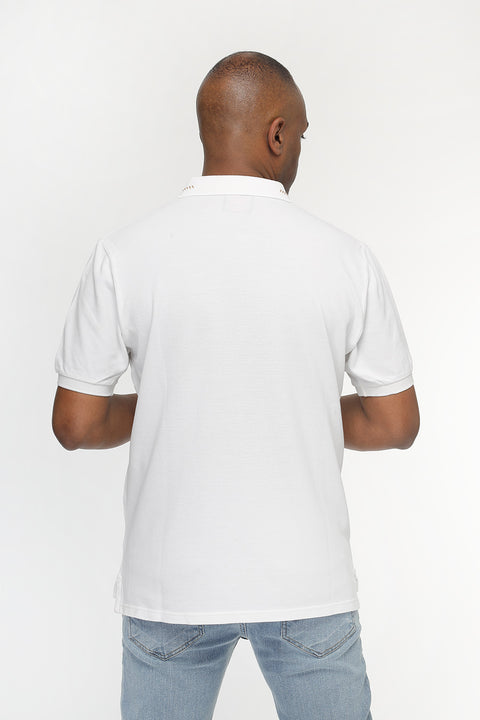 Polo Shirt Regular Fit Off White