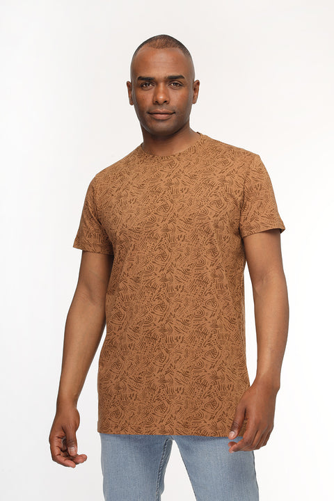 Regular Fit T-Shirt Beige