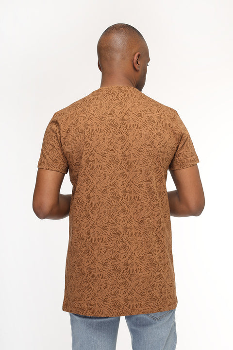 Regular Fit T-Shirt Beige