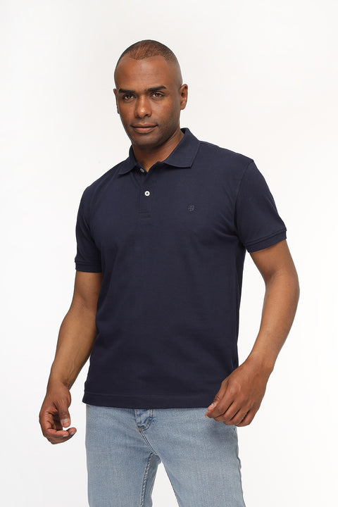 Polo Shirt Regular Fit Dark Blue