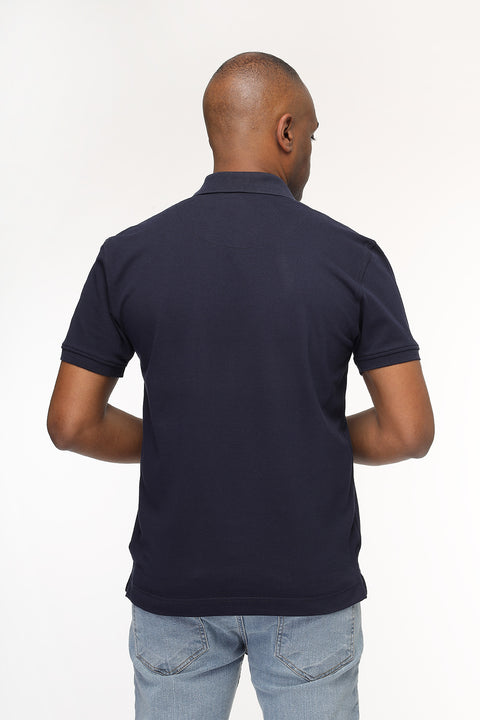 Polo Shirt Regular Fit Dark Blue