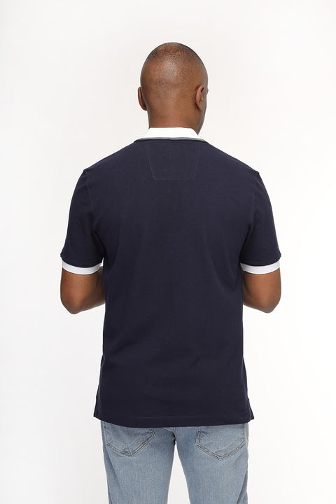 Polo Shirt Regular Fit Dark Blue